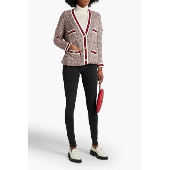 Maje Jaw Skinny Jeans Denim Ankle In‎ Anthracite Black - Picture 2 of 12